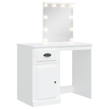 Spegeltavla med LED-belysning, 3 olika färger, 90x42x132,5 cm