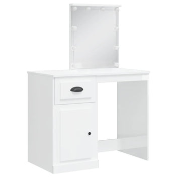 Spegeltavla med LED-belysning, 3 olika färger, 90x42x132,5 cm