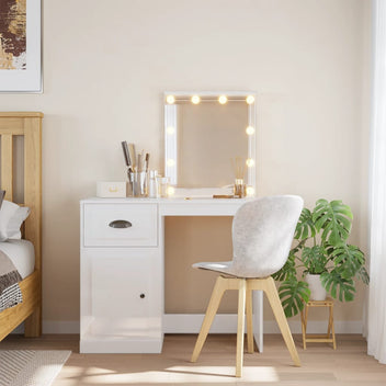 Spegeltavla med LED-belysning, 3 olika färger, 90x42x132,5 cm