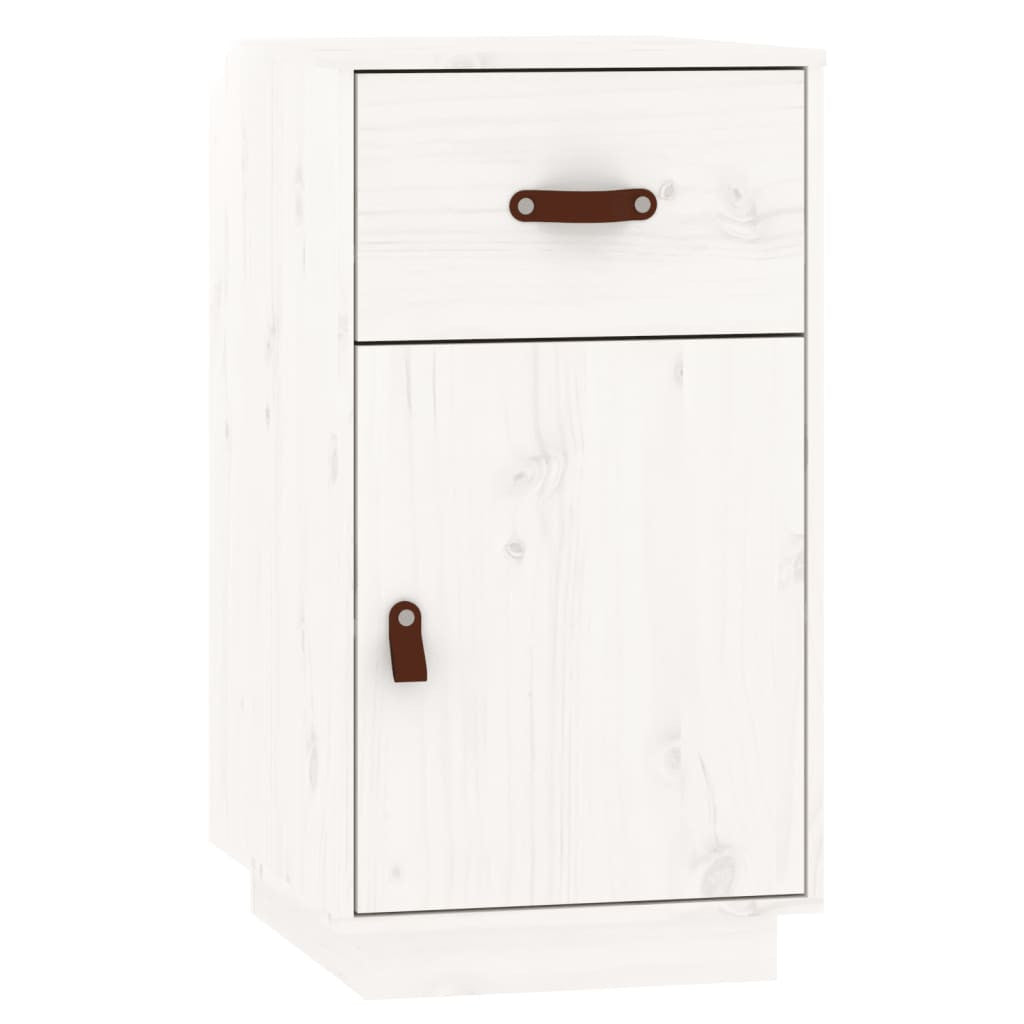 Meikkipöytäsarja LED-valoilla valkoinen täysi mänty