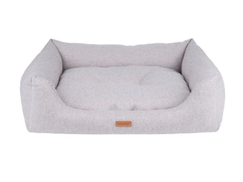 Amiplay Montana hundbäddsoffa M 68x56x18cm ljusgrå