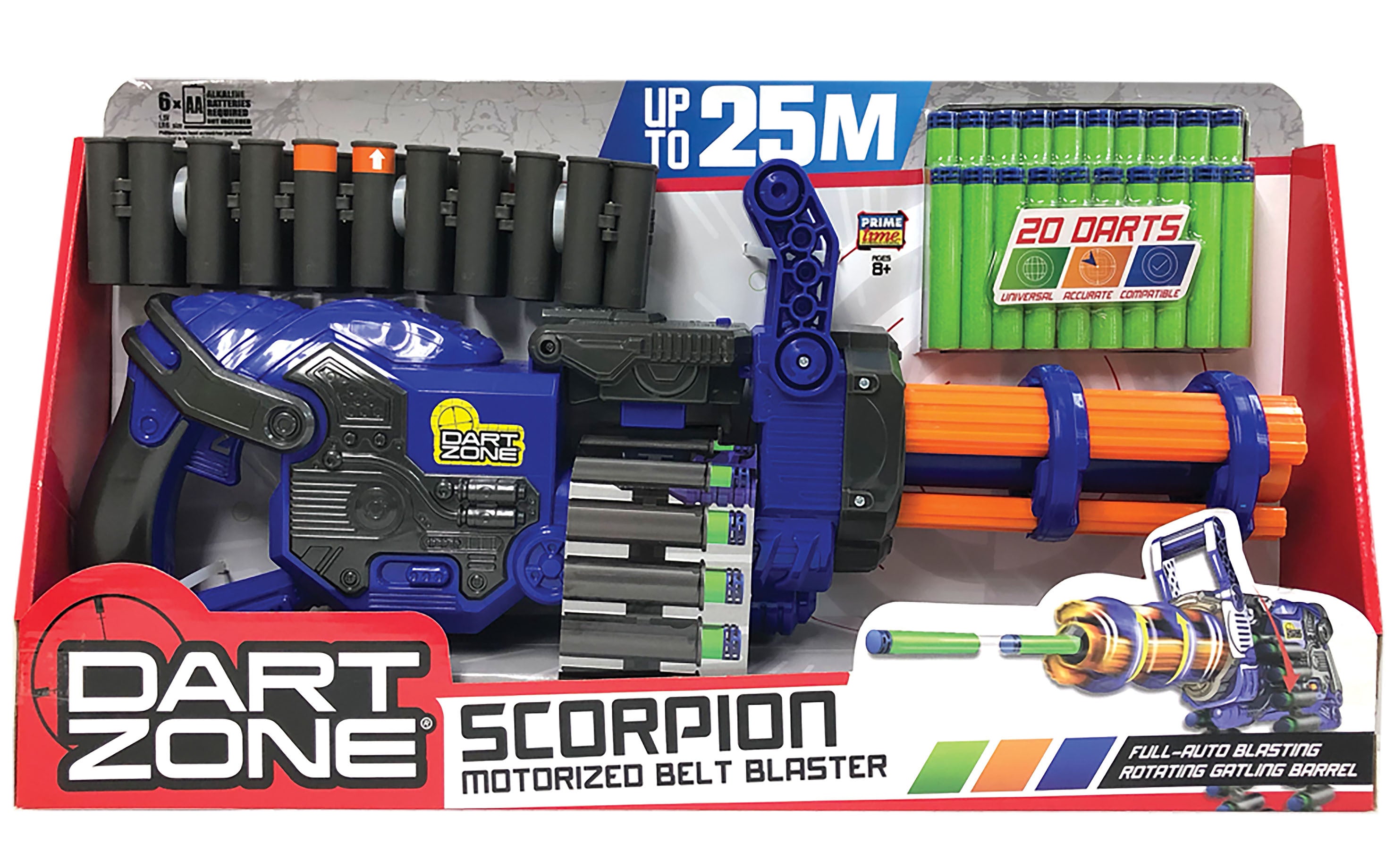 DART ZONE SCORPION MOTORIZED BELT BLASTER
