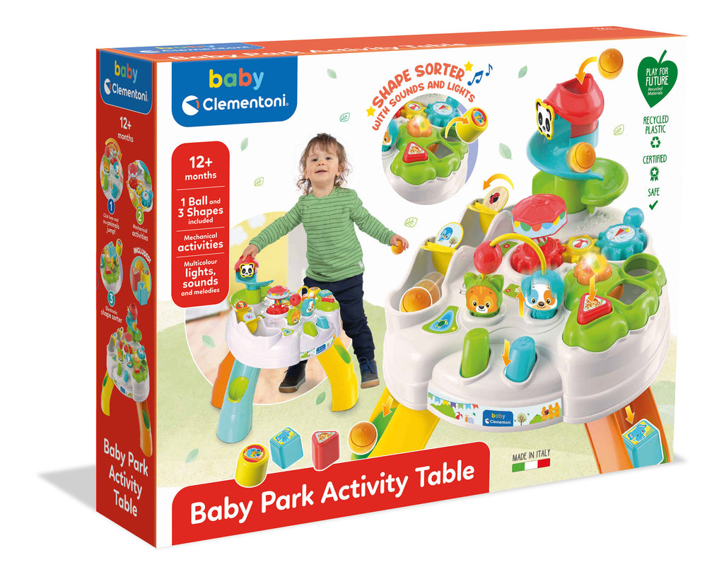 CLEMENTONI-LEIKKIPÖYTÄ VALOILLA JA ÄÄNILLÄ