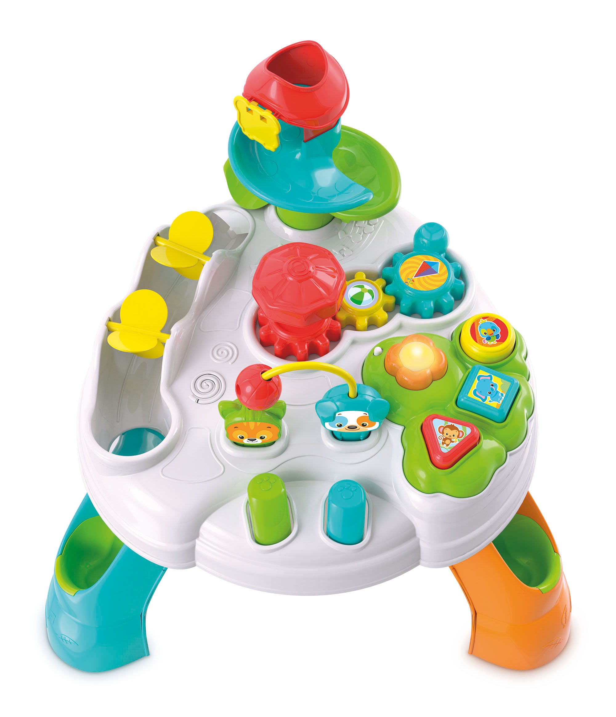 CLEMENTONI-LEIKKIPÖYTÄ VALOILLA JA ÄÄNILLÄ