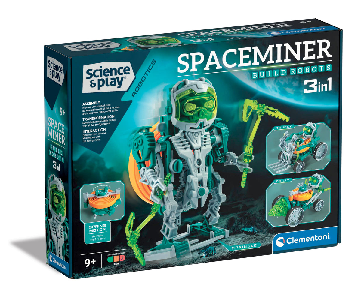 CLEMENTONI SPACEMINER – RYMDROBOT