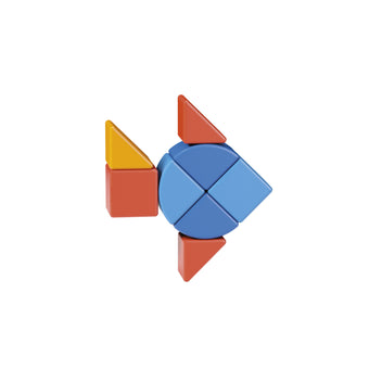 GEOMAG MAGICUBE DJUR 9 DELAR