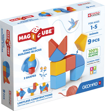 GEOMAG MAGICUBE DJUR 9 DELAR