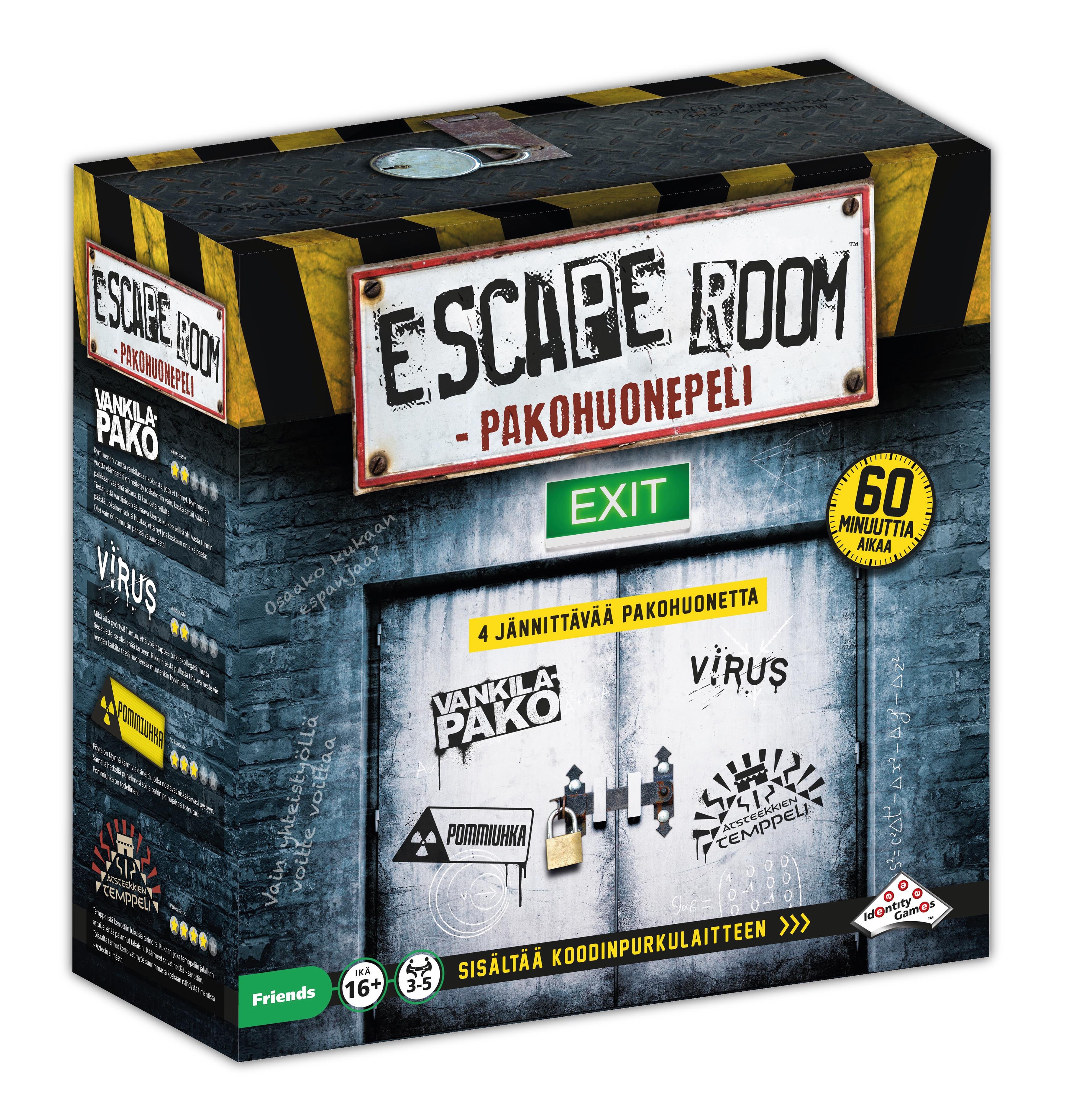 ESCAPE ROOM PAKOHUONEPELI
