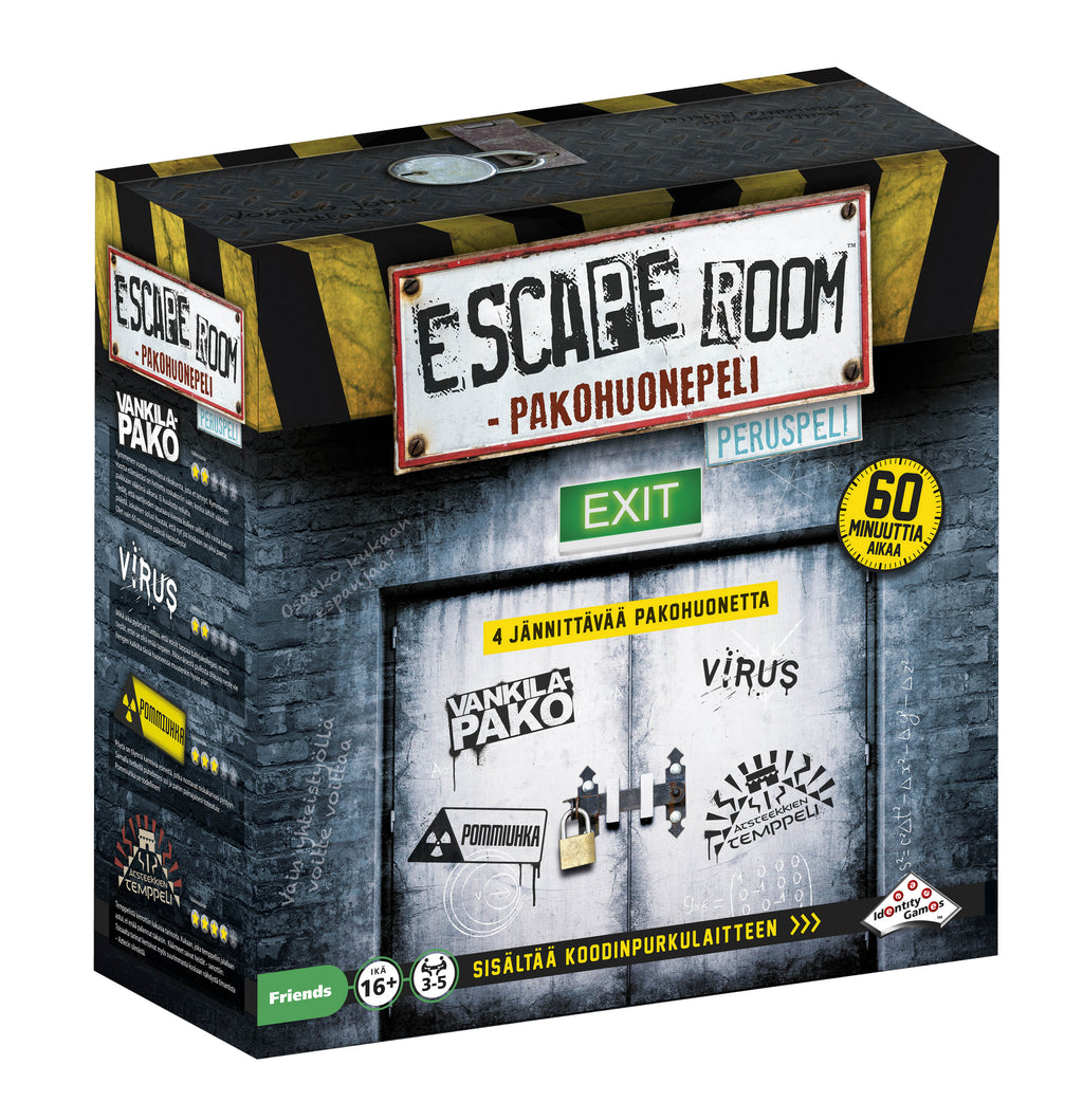 ESCAPE ROOM PAKOHUONEPELI