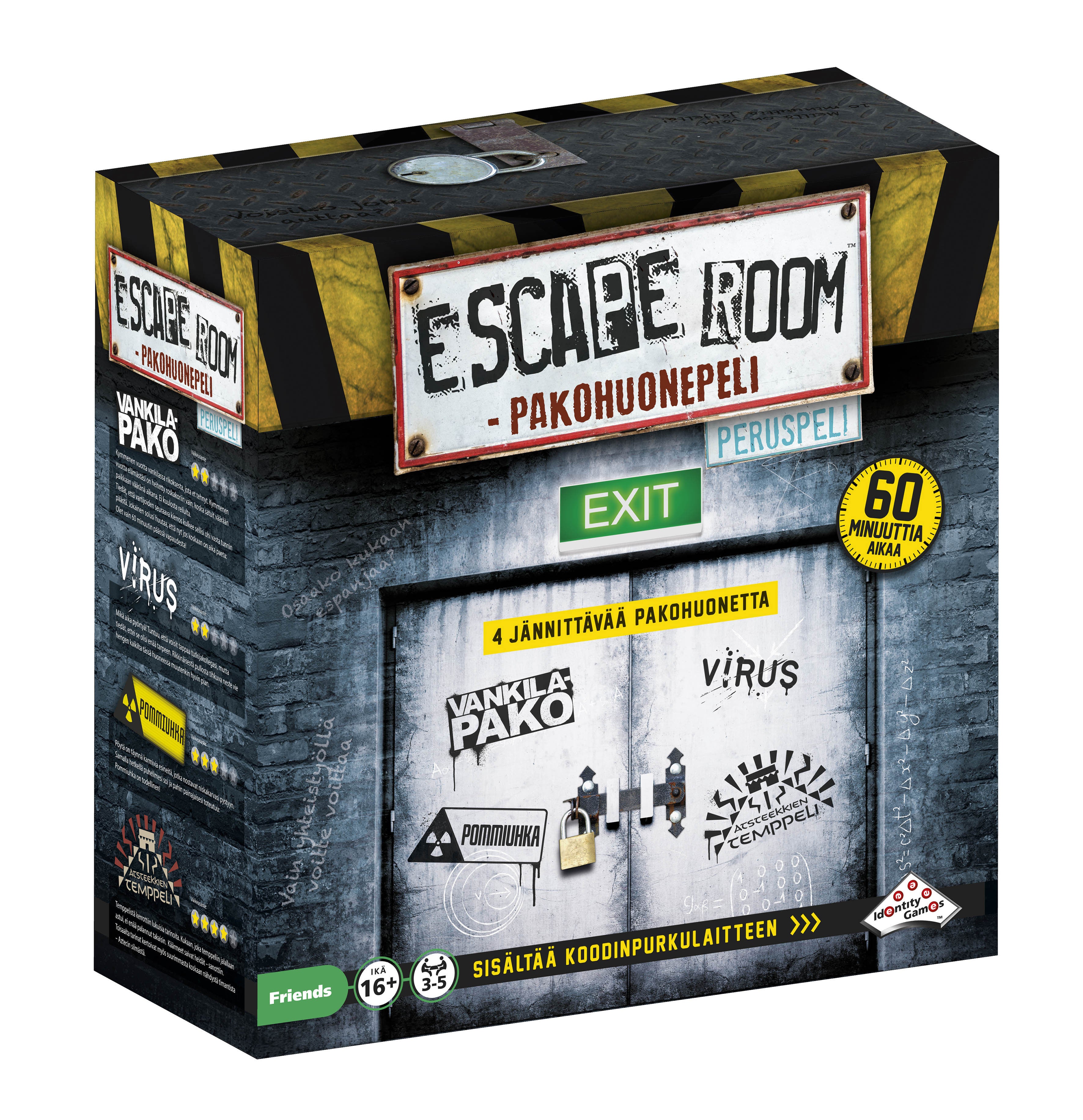 ESCAPE ROOM PAKOHUONEPELI