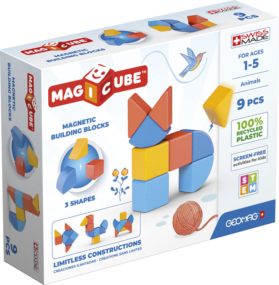 Geomag Magicube Eläimet 9 osaa