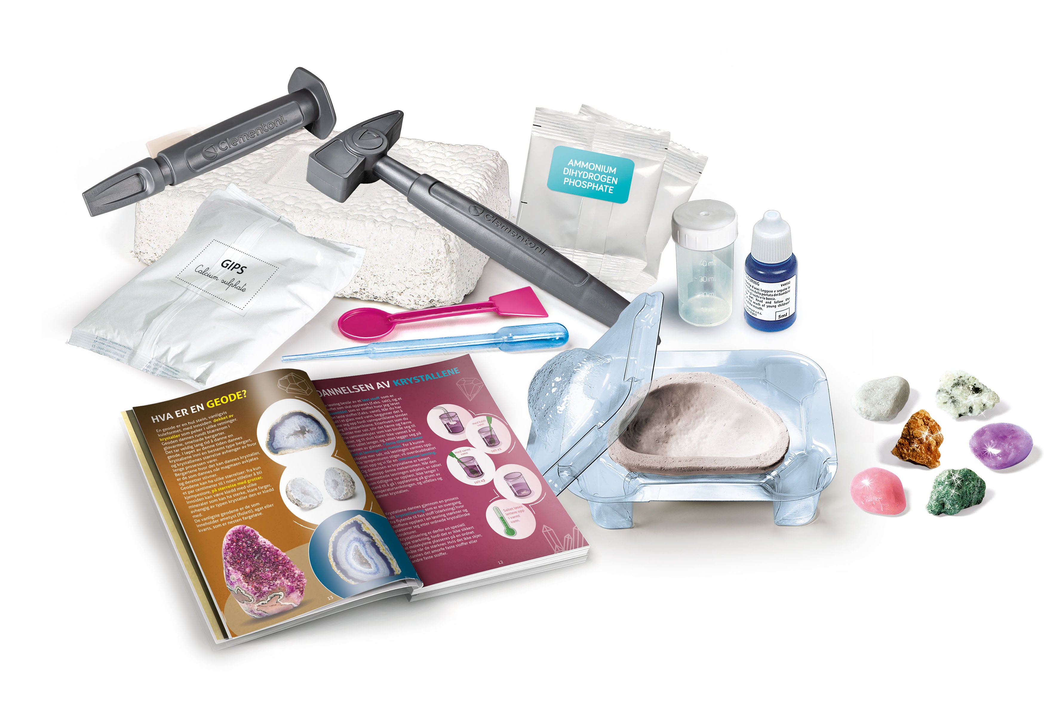 CLEMENTONI MINERAALIT JA GEODIT