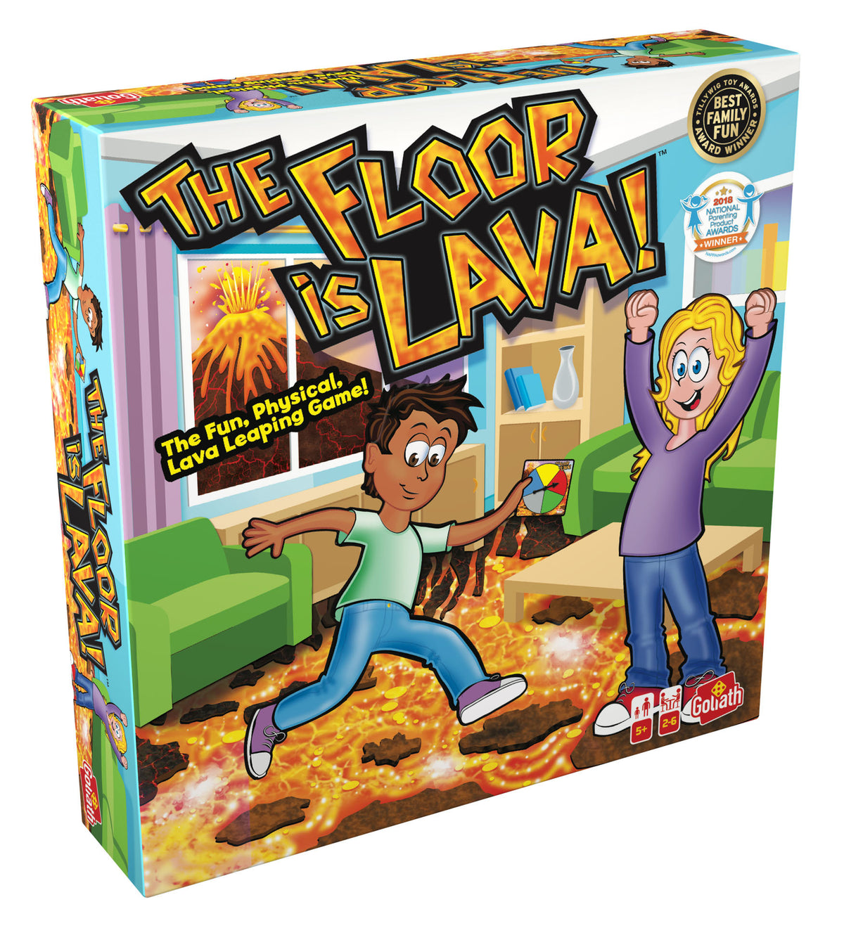 FLOOR IS LAVA - LATTIA ON LAAVAA -SPEL