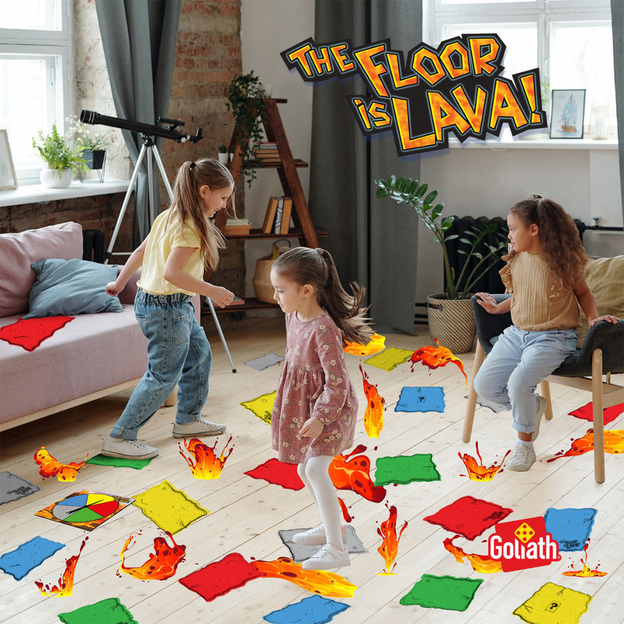FLOOR IS LAVA - LATTIA ON LAAVAA -SPEL