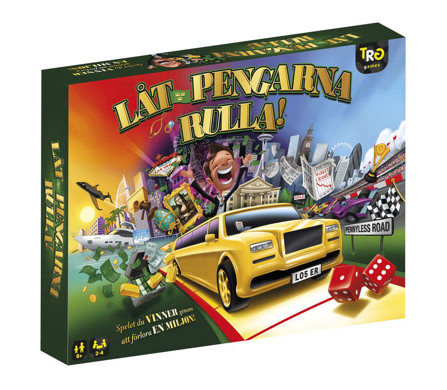 LÅT PENGARNA RULLA -SPEL SVENSKA