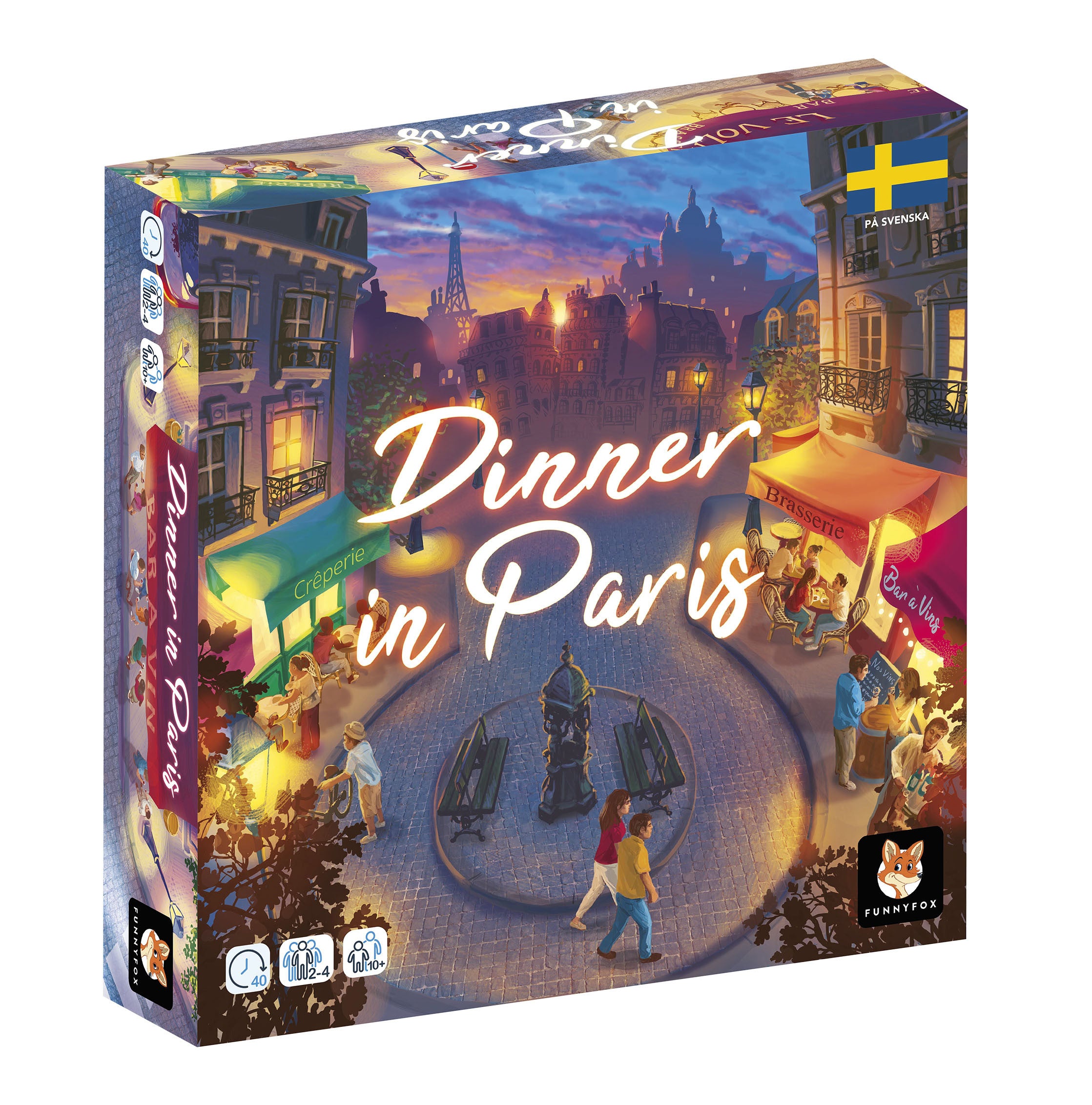 DINNER IN PARIS - SVENSKA