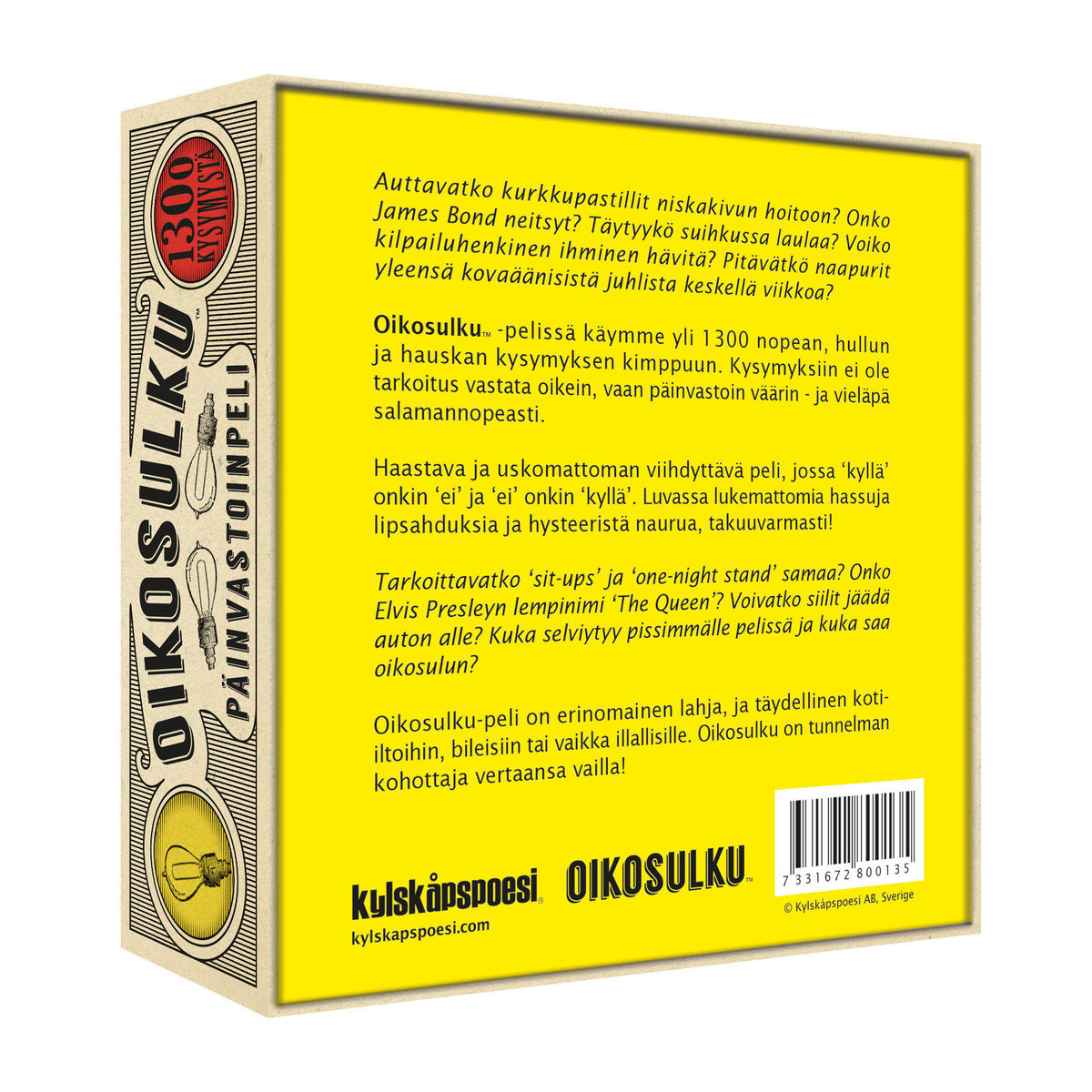 KORTKOPPLINGSPARTYSPEL