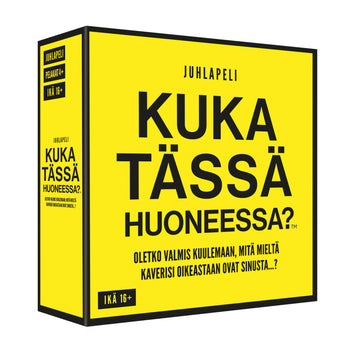 VEM ÄR I DETTA RUM – PARTYSPEL