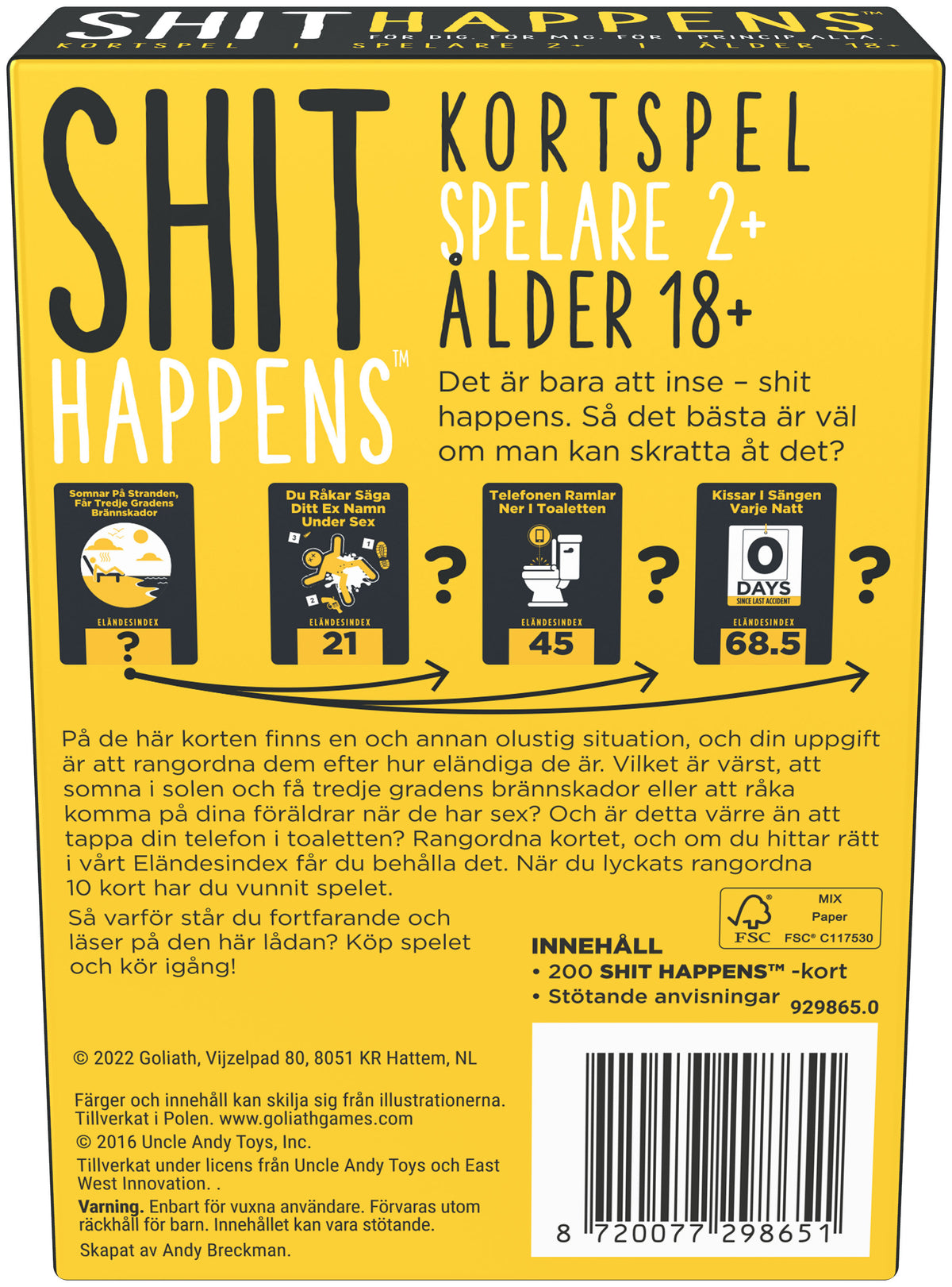 SHIT HAPPENS - SVENSKA