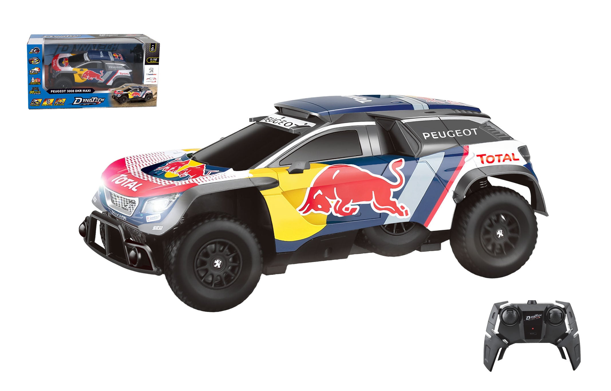DYNATECH PEUGEOT 3008DKR MAXI RC
