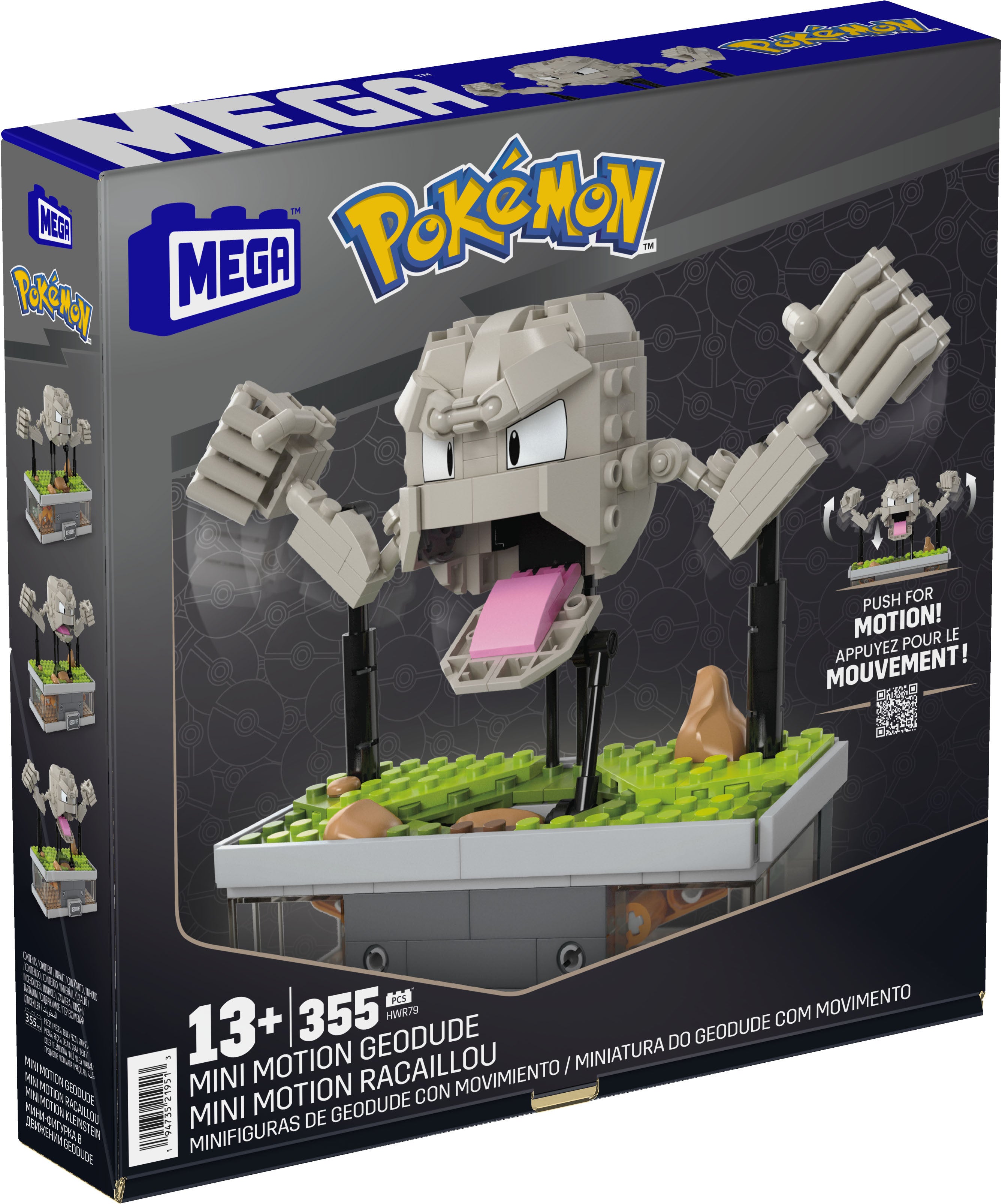 MEGA POKÉMON MINI MOTION GEODUDE
