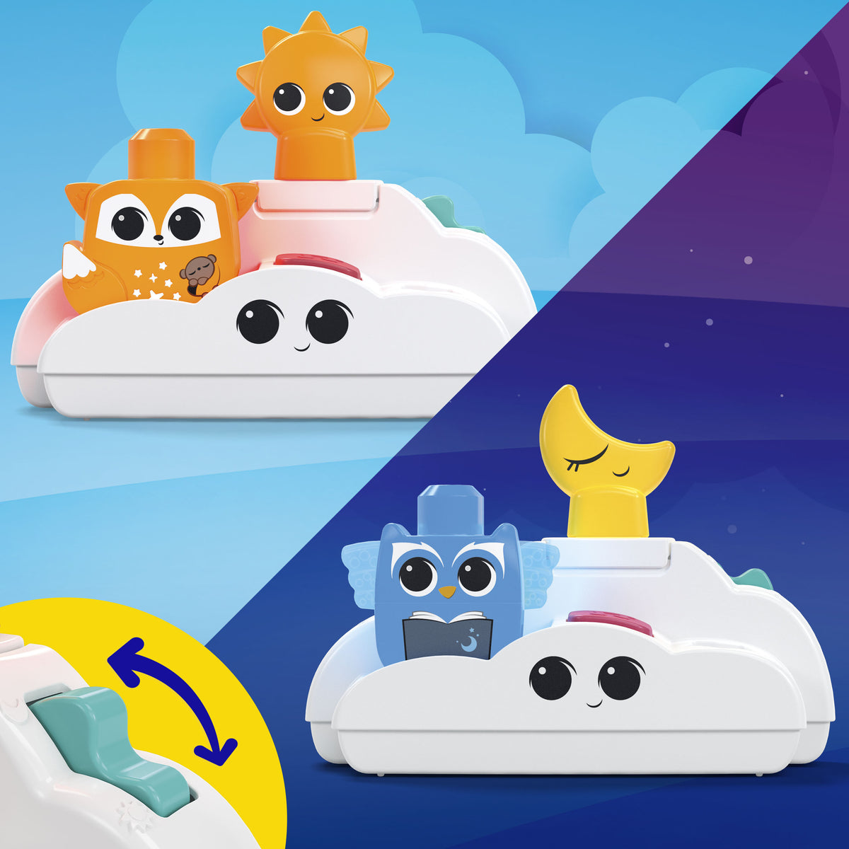 MEGA BLOKS RISE &amp; SNOOZE BYGGKIT