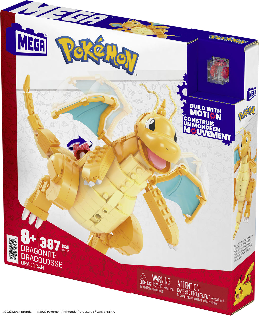 MEGA POKEMON ATOM BLOCK DRAGONITE