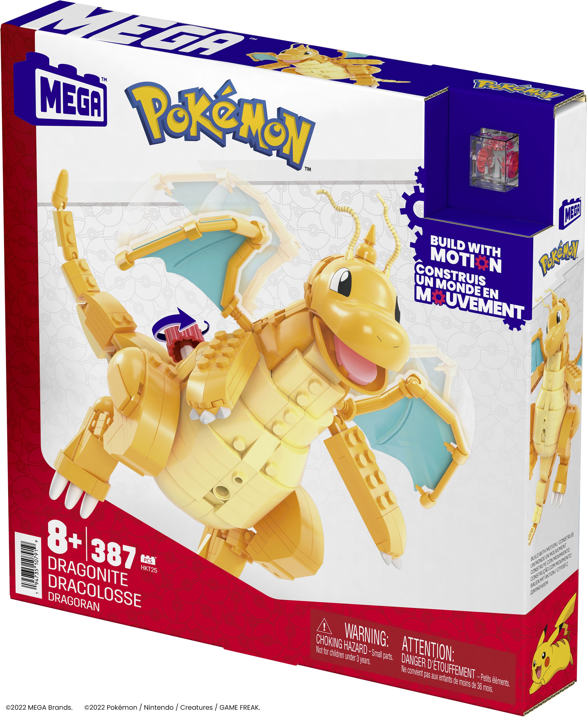 MEGA POKEMON ATOM BLOCK DRAGONITE