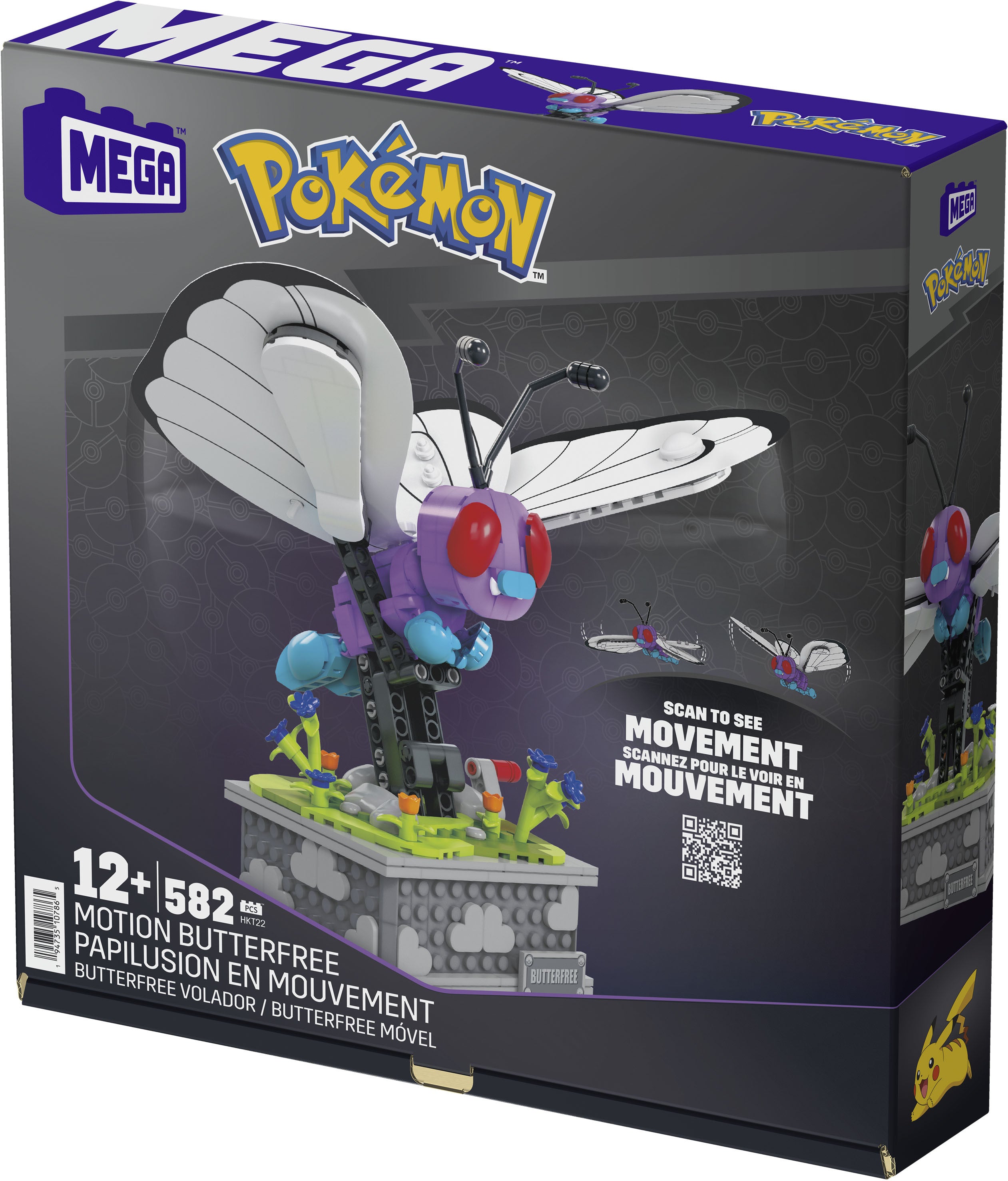 MEGA POKEMON MOTION BUTTERFREE