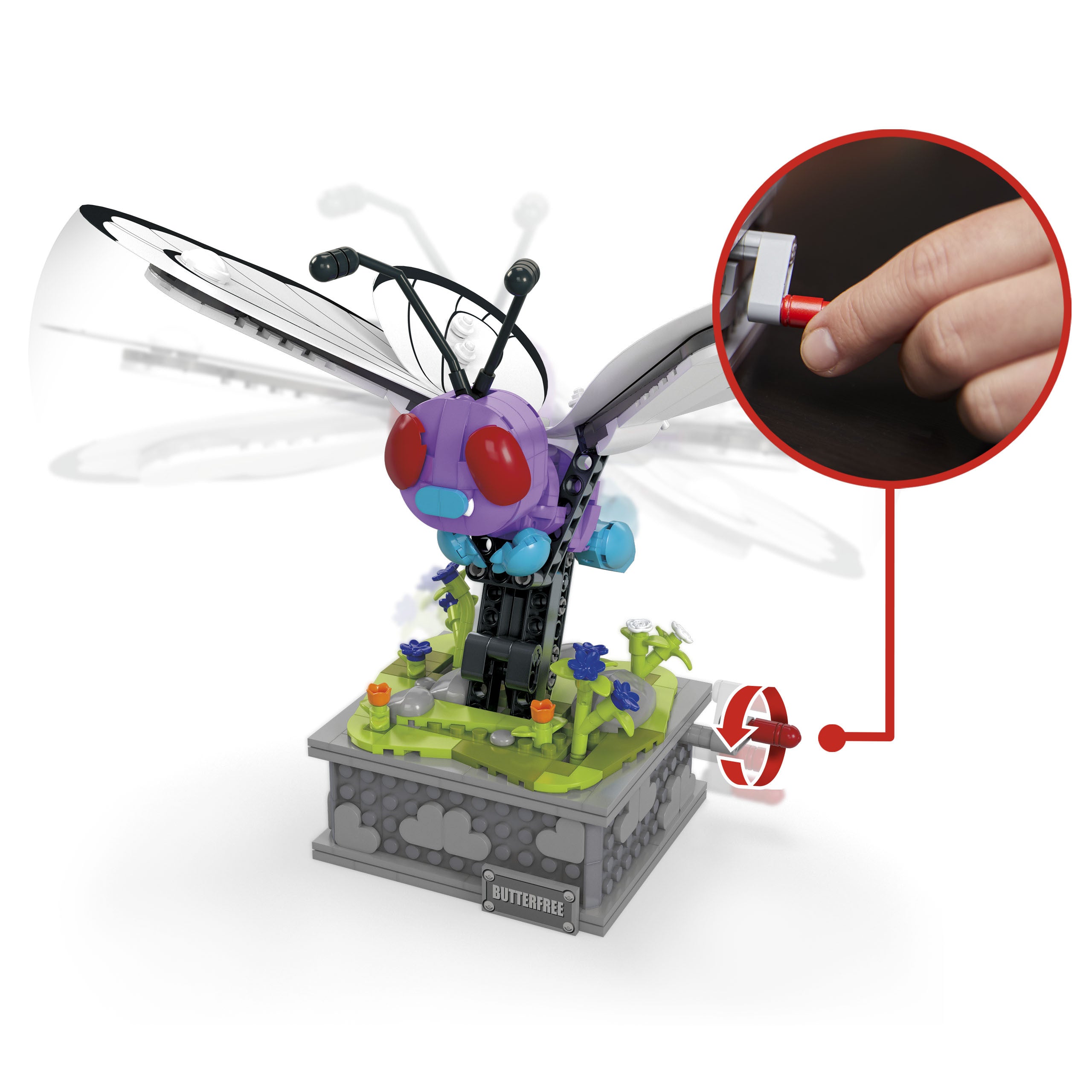 MEGA POKEMON MOTION BUTTERFREE