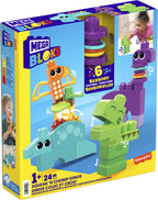 MEGA BLOKS FISHER-PRICE SQUEAK'N CHOMP DINOS