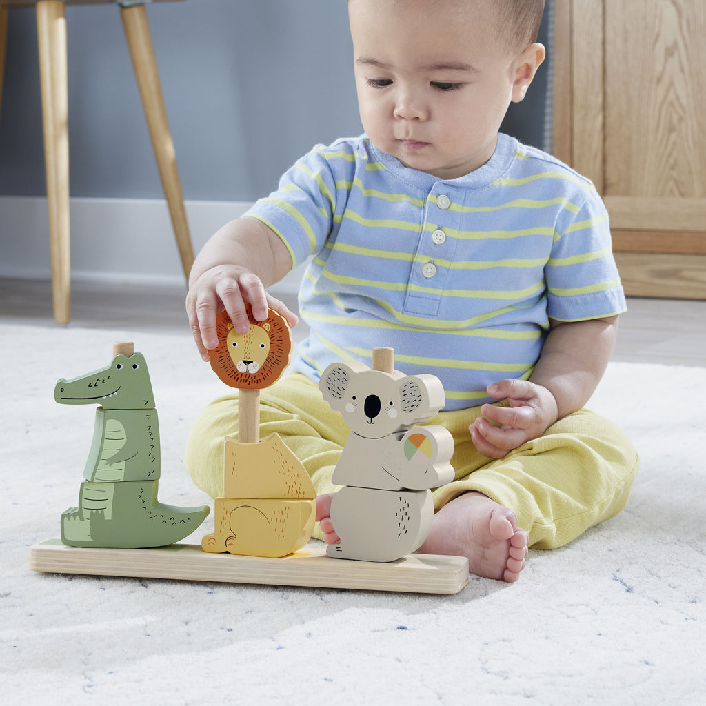 FISHER-PRICE STACK & SORT -ELÄIMET
