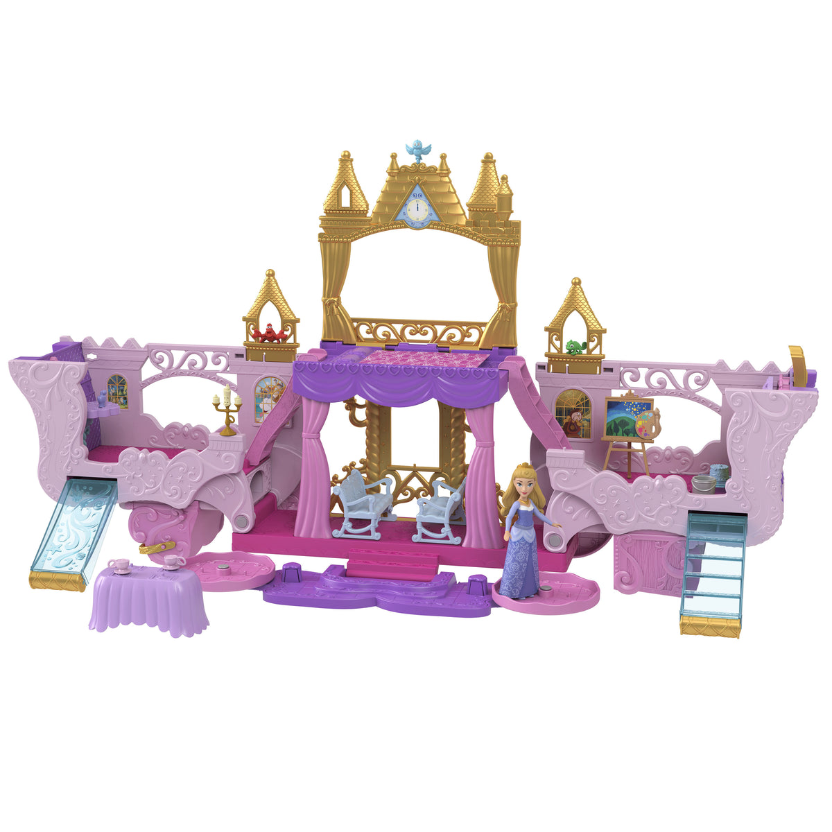 DISNEY PRINCESS BARNVAGN &amp; SLOTTSPELSSET