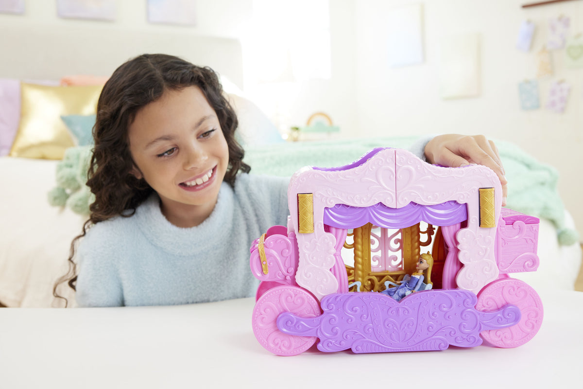 DISNEY PRINCESS BARNVAGN &amp; SLOTTSPELSSET