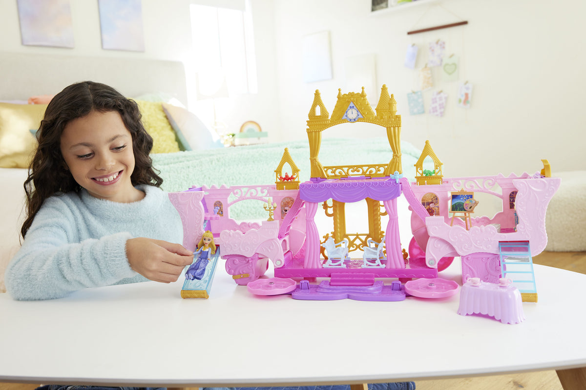 DISNEY PRINCESS BARNVAGN &amp; SLOTTSPELSSET