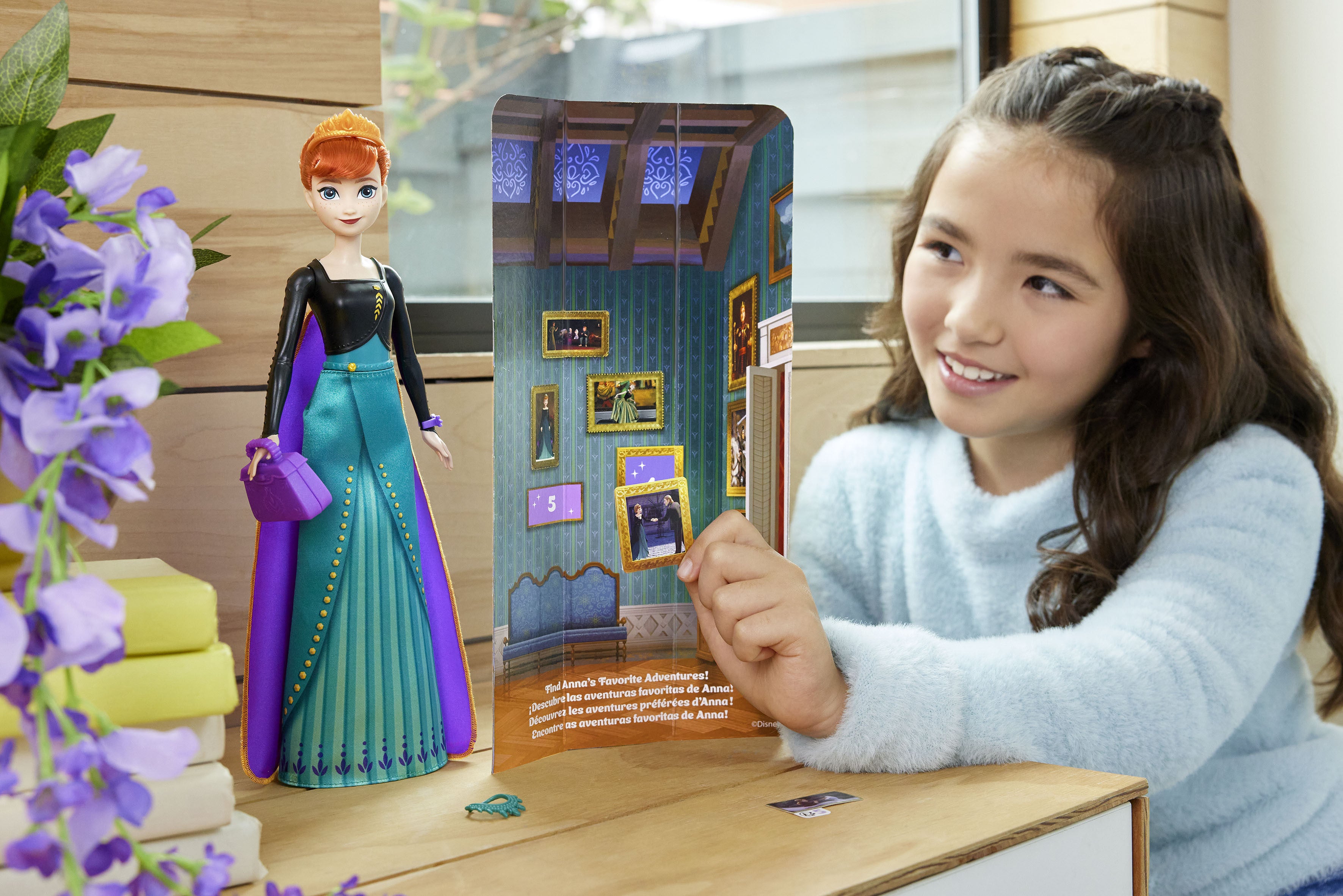 DISNEY FROZEN FASHION REVEAL ANNA