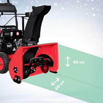 Lumilinko 4,3 kW / 196 cc – vetävä, 60 cm työleveys, 40 cm lumisyvyys