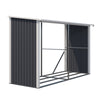Träskydd 302 x 119 x 190 cm – ca 7 m³, galvaniserat stål