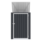 POHJOLA GARDEN Roskakatos 1 jäteastialle, Teräslevy, 98 x 101 x 131 cm