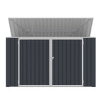 POHJOLA GARDEN Roskakatos XL 3 astialle, Teräslevy, 237 x 101 x 131 cm