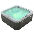 Pohjola Spa Ulkoporeallas 190x190 cm, 25 suutinta, LED-valot WIFI