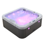 Pohjola Spa Ulkoporeallas 190x190 cm, 25 suutinta, LED-valot WIFI