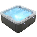 Pohjola Spa Ulkoporeallas 190x190 cm, 25 suutinta, LED-valot WIFI