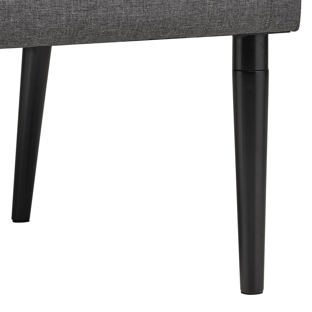 Chic Home  Nojatuoli kangasverhoilulla 56x65x87cm, tummanharmaa