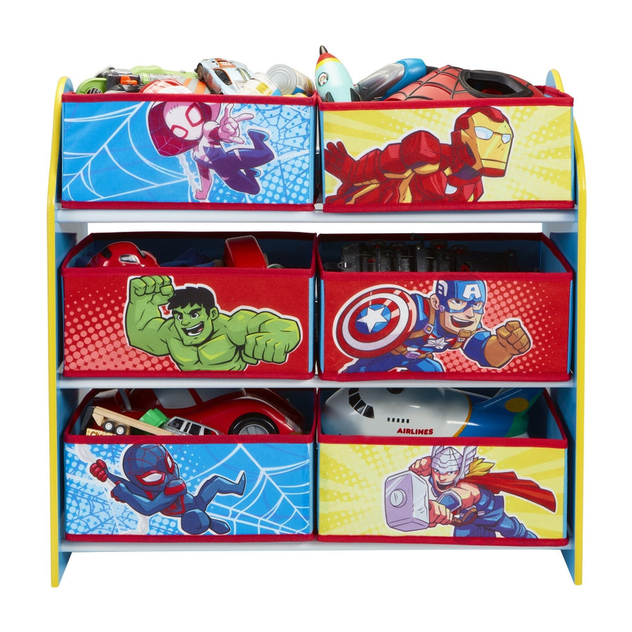 Marvel superhjältar leksaksset för barn, 6-pack