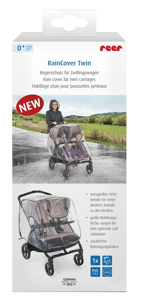 Reer sadesuoja tuplarattaille vierekkäin istuttavat