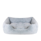 Rosewood pehmopeti vaalea siniharmaa S 46x36cm