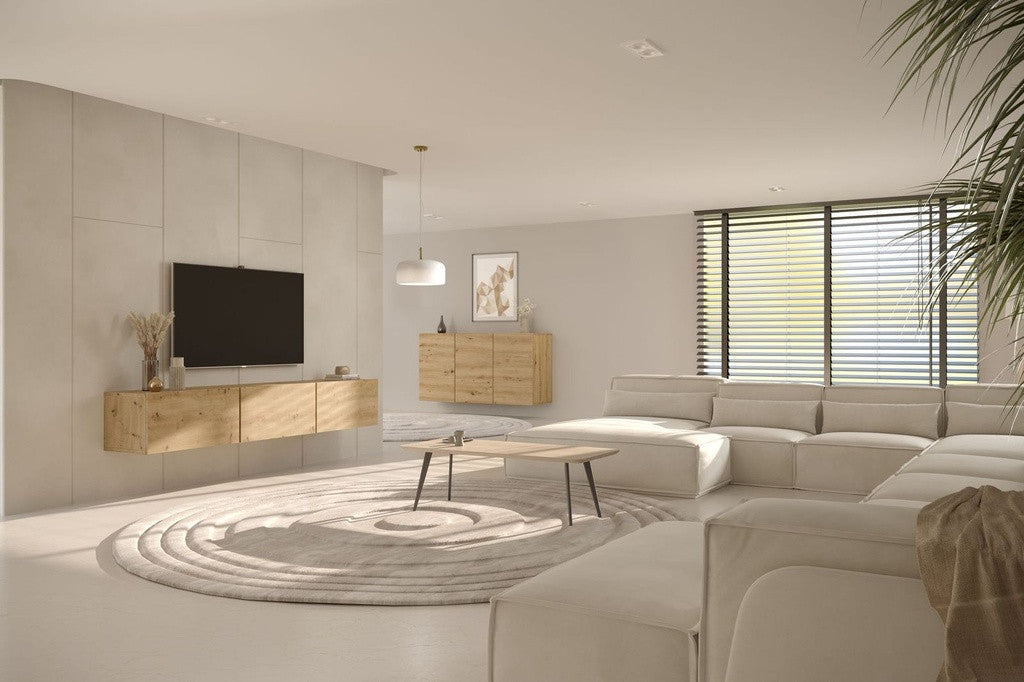 Kocot Dallas TV-taso L180 cm, puu