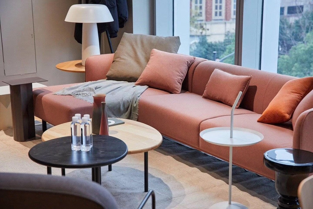 Mumoon pöytävalaisin Halo L mattavalkoinen