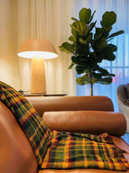 Mumoon pöytävalaisin Halo L mattavalkoinen